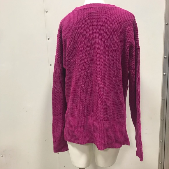 Melloday Crew Neck Two Pocket Sweater - Picture 4 of 7